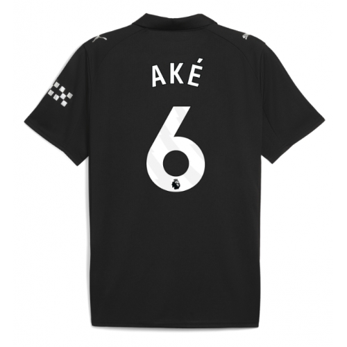 Billige Fotballdrakt Manchester City Nathan Ake #6 Replika Bortedrakt 2025-26 Kortermet Billige Fotballdrakt Manchester City Nathan Ake #6 Replika Bortedrakt 2025-26 Kortermet